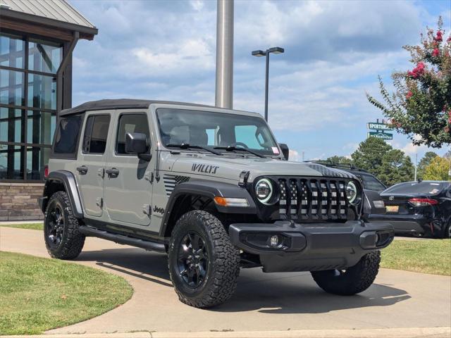 2022 Jeep Wrangler Unlimited Willys Sport 4x4 2022 Jeep Wrangler Unlimited Willys Sport 4x4