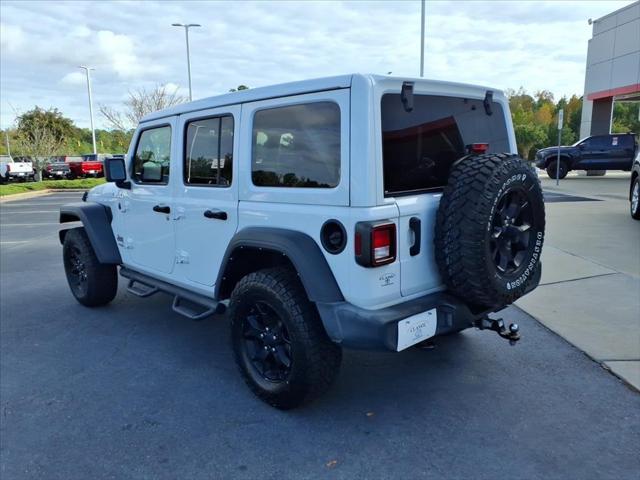 2021 Jeep Wrangler Unlimited Willys 4x4 2021 Jeep Wrangler Unlimited Willys 4x4