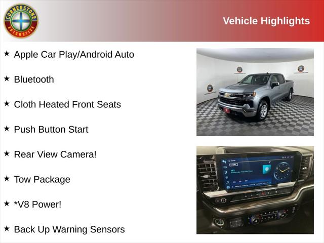 2025 Chevrolet Silverado 1500 4WD Crew Cab Standard Bed LT