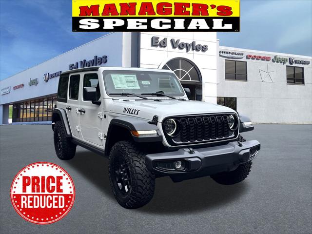 2025 Jeep Wrangler WRANGLER 4-DOOR WILLYS 2025 Jeep Wrangler WRANGLER 4-DOOR WILLYS