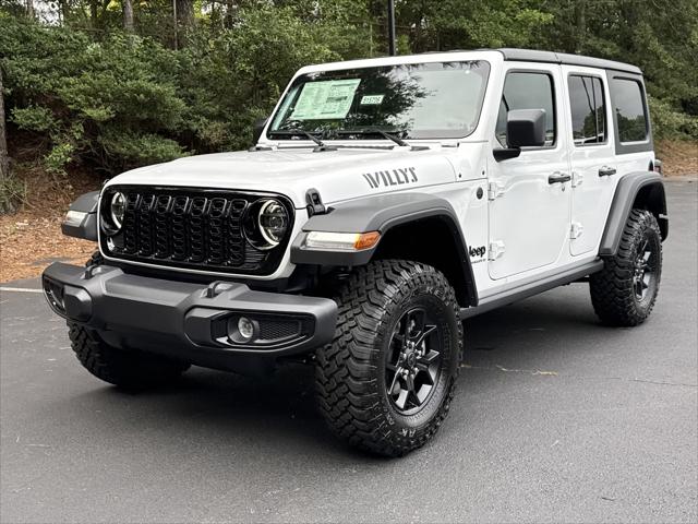 2025 Jeep Wrangler WRANGLER 4-DOOR WILLYS 2025 Jeep Wrangler WRANGLER 4-DOOR WILLYS