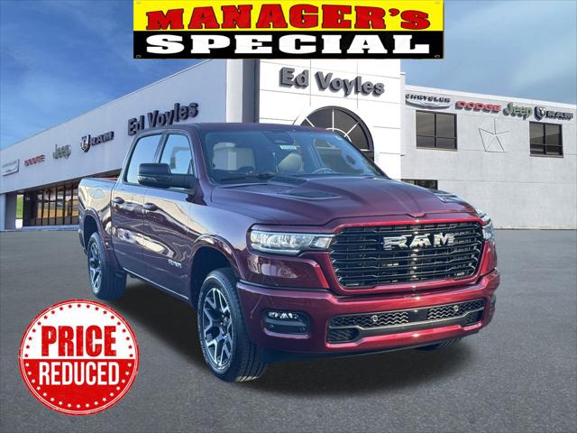 2025 RAM Ram 1500 RAM 1500 LARAMIE CREW CAB 4X4 57 BOX