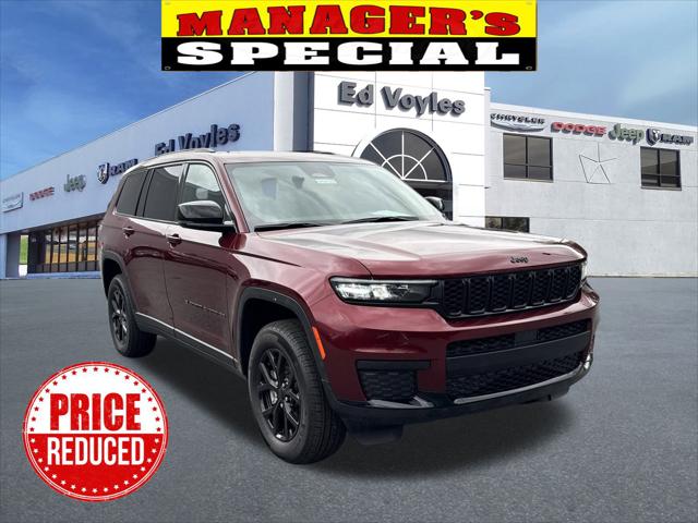 2025 Jeep Grand Cherokee GRAND CHEROKEE L ALTITUDE X 4X4 2025 Jeep Grand Cherokee GRAND CHEROKEE L ALTITUDE X 4X4