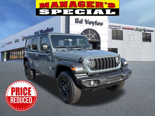 2025 Jeep Wrangler WRANGLER 4-DOOR SPORT 2025 Jeep Wrangler WRANGLER 4-DOOR SPORT