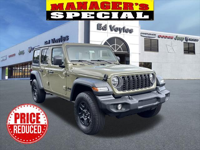 2025 Jeep Wrangler WRANGLER 4-DOOR SPORT 2025 Jeep Wrangler WRANGLER 4-DOOR SPORT