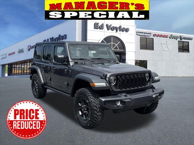 2025 Jeep Wrangler WRANGLER 4-DOOR WILLYS 2025 Jeep Wrangler WRANGLER 4-DOOR WILLYS