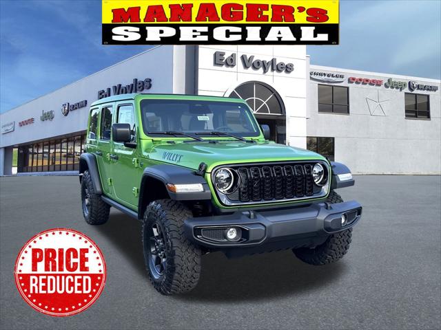 2025 Jeep Wrangler 4xe WRANGLER 4-DOOR WILLYS 4xe