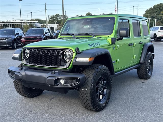 2025 Jeep Wrangler 4xe WRANGLER 4-DOOR WILLYS 4xe