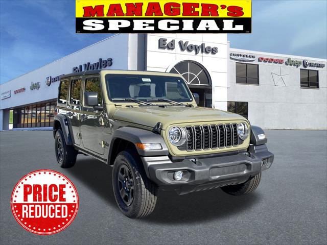 2025 Jeep Wrangler WRANGLER 4-DOOR SPORT 2025 Jeep Wrangler WRANGLER 4-DOOR SPORT