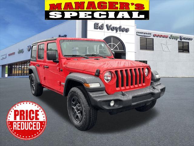 2020 Jeep Wrangler Unlimited Sport 4X4 2020 Jeep Wrangler Unlimited Sport 4X4