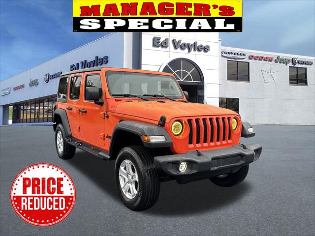 2018 Jeep Wrangler Unlimited Sport S 4x4 2018 Jeep Wrangler Unlimited Sport S 4x4