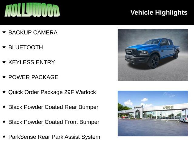 2024 RAM 1500 Classic Warlock Crew Cab 4x2 57 Box 2024 RAM 1500 Classic Warlock Crew Cab 4x2 57 Box