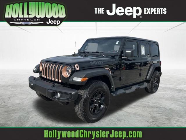 2022 Jeep Wrangler Unlimited Willys 4x4 2022 Jeep Wrangler Unlimited Willys 4x4