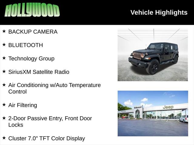 2022 Jeep Wrangler Unlimited Willys 4x4 2022 Jeep Wrangler Unlimited Willys 4x4