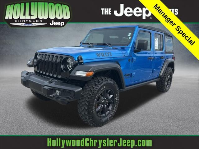 2021 Jeep Wrangler Unlimited Willys 4x4 2021 Jeep Wrangler Unlimited Willys 4x4