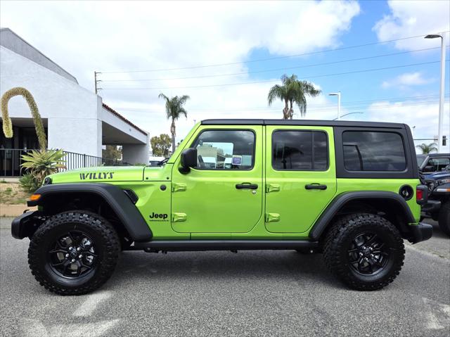 2025 Jeep Wrangler WRANGLER 4-DOOR WILLYS 2025 Jeep Wrangler WRANGLER 4-DOOR WILLYS