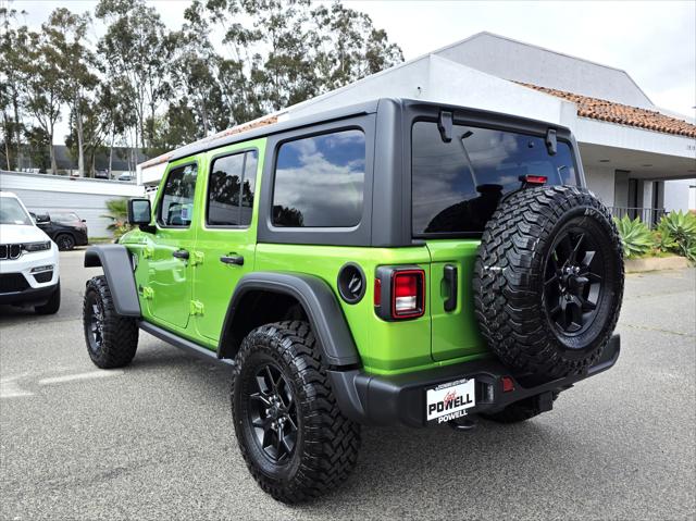 2025 Jeep Wrangler WRANGLER 4-DOOR WILLYS 2025 Jeep Wrangler WRANGLER 4-DOOR WILLYS