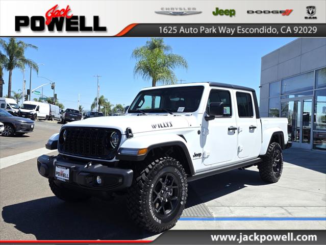 2025 Jeep Gladiator GLADIATOR WILLYS 4X4 2025 Jeep Gladiator GLADIATOR WILLYS 4X4