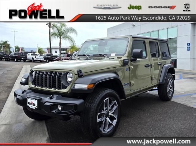 2025 Jeep Wrangler 4xe WRANGLER 4-DOOR SPORT S 4xe