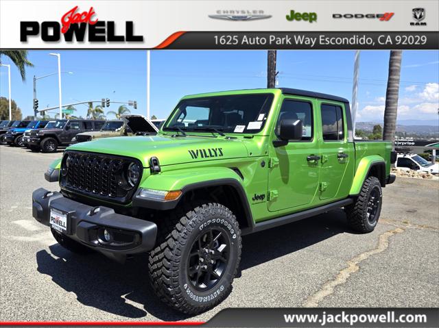 2025 Jeep Gladiator GLADIATOR WILLYS 4X4 2025 Jeep Gladiator GLADIATOR WILLYS 4X4