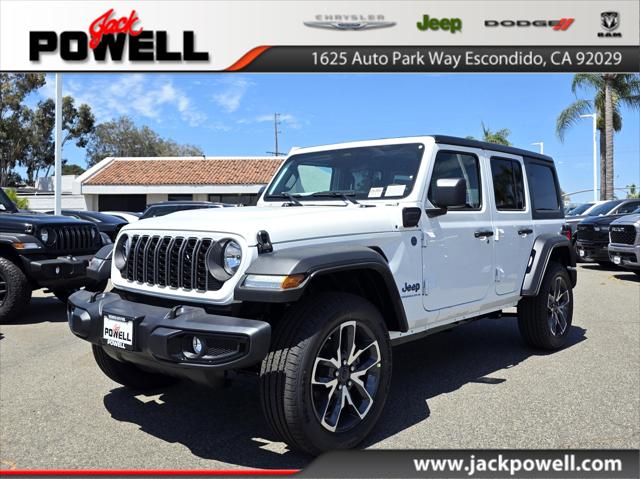 2025 Jeep Wrangler 4xe WRANGLER 4-DOOR SPORT S 4xe