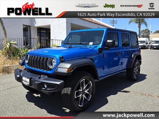 2025 Jeep Wrangler 4xe WRANGLER 4-DOOR SPORT S 4xe