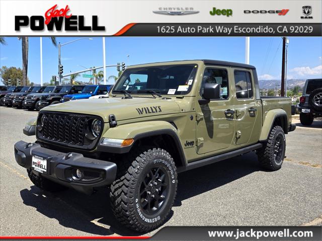 2025 Jeep Gladiator GLADIATOR WILLYS 4X4 2025 Jeep Gladiator GLADIATOR WILLYS 4X4