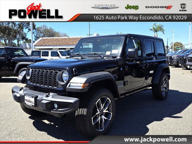 2025 Jeep Wrangler 4xe WRANGLER 4-DOOR SPORT S 4xe