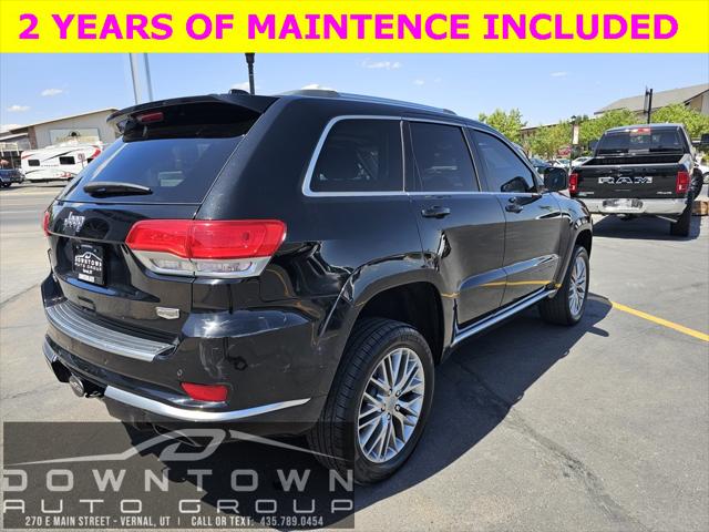 2018 Jeep Grand Cherokee Summit 4x4