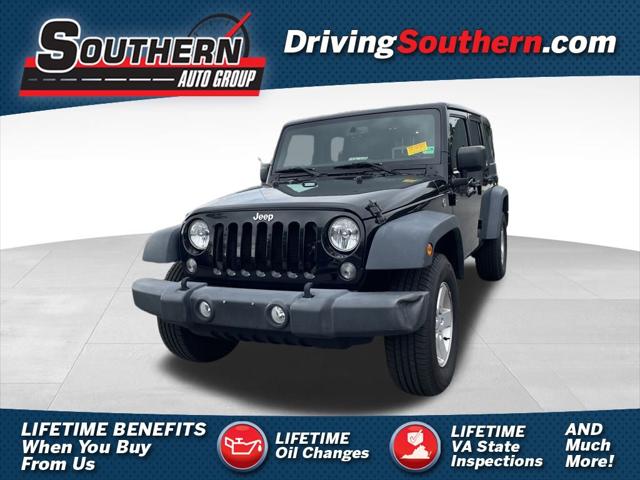 2018 Jeep Wrangler JK Unlimited Sport S 4x4 2018 Jeep Wrangler JK Unlimited Sport S 4x4