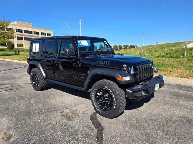 2021 Jeep Wrangler Unlimited Willys Sport 4x4 2021 Jeep Wrangler Unlimited Willys Sport 4x4