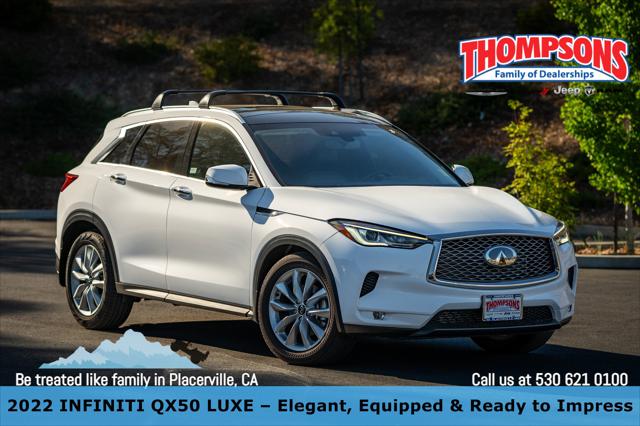 2022 INFINITI QX50 LUXE AWD 2022 INFINITI QX50 LUXE AWD