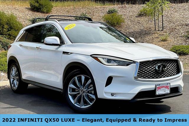 2022 INFINITI QX50 LUXE AWD 2022 INFINITI QX50 LUXE AWD