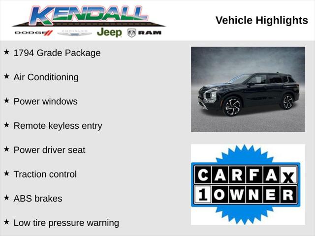 2022 Mitsubishi Outlander SE 2022 Mitsubishi Outlander SE