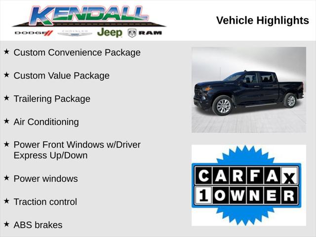 2022 Chevrolet Silverado 1500 2WD Crew Cab Short Bed Custom
