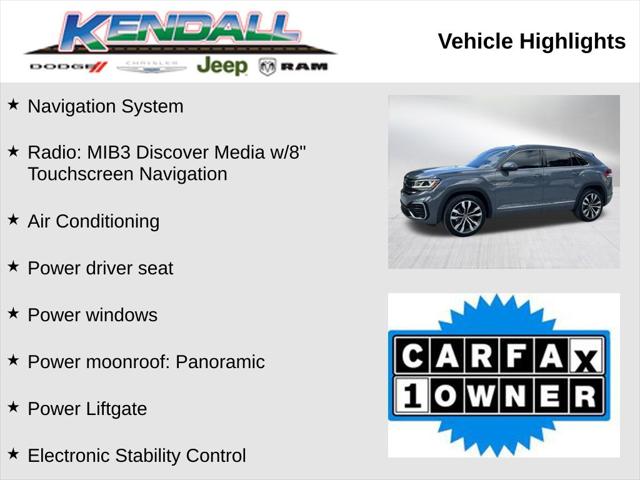 2023 Volkswagen Atlas Cross Sport 3.6L V6 SEL Premium R-Line 2023 Volkswagen Atlas Cross Sport 3.6L V6 SEL Premium R-Line