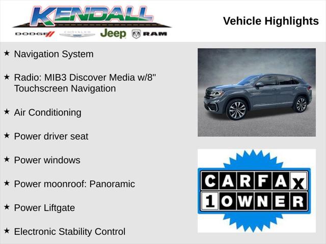 2023 Volkswagen Atlas Cross Sport 3.6L V6 SEL Premium R-Line 2023 Volkswagen Atlas Cross Sport 3.6L V6 SEL Premium R-Line