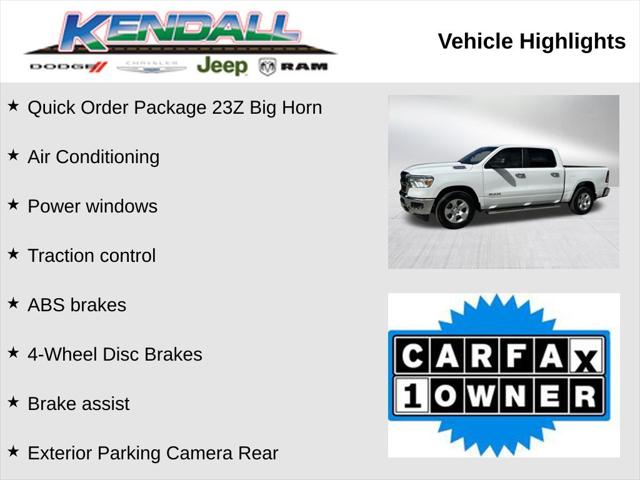 2023 RAM 1500 Big Horn Crew Cab 4x2 57 Box