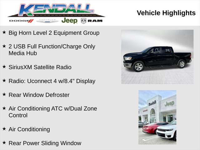 2020 RAM 1500 Big Horn Crew Cab 4x2 57 Box