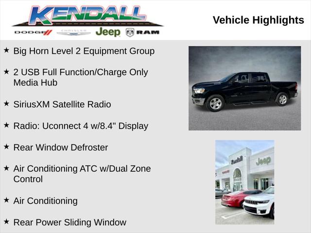 2020 RAM 1500 Big Horn Crew Cab 4x2 57 Box