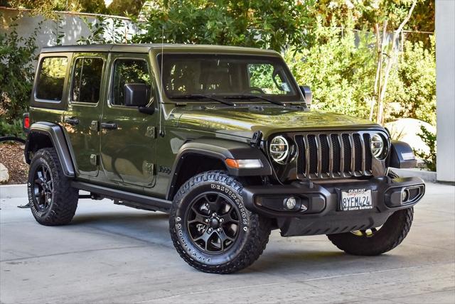 2021 Jeep Wrangler Unlimited Willys 4x4 2021 Jeep Wrangler Unlimited Willys 4x4