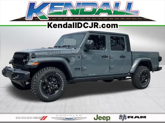 2025 Jeep Gladiator GLADIATOR WILLYS 4X4 2025 Jeep Gladiator GLADIATOR WILLYS 4X4