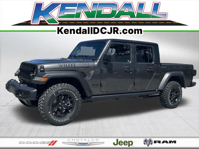 2025 Jeep Gladiator GLADIATOR WILLYS 4X4 2025 Jeep Gladiator GLADIATOR WILLYS 4X4