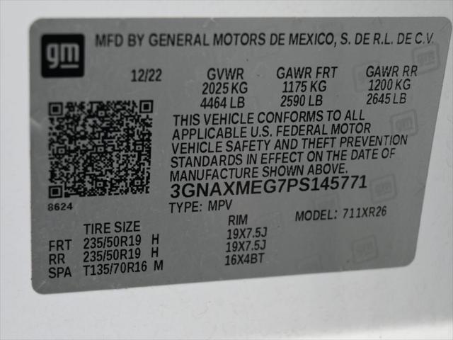 2023 Chevrolet Equinox FWD RS 2023 Chevrolet Equinox FWD RS