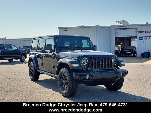 2021 Jeep Wrangler Unlimited Willys 4x4 2021 Jeep Wrangler Unlimited Willys 4x4