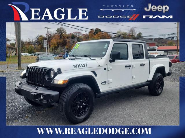 2021 Jeep Gladiator Willys 4x4 2021 Jeep Gladiator Willys 4x4