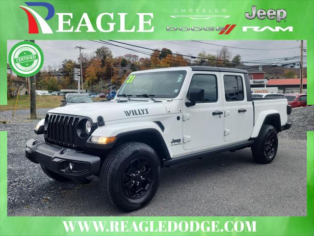 2021 Jeep Gladiator Willys 4x4 2021 Jeep Gladiator Willys 4x4