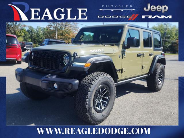 2025 Jeep Wrangler WRANGLER 4-DOOR WILLYS 2025 Jeep Wrangler WRANGLER 4-DOOR WILLYS