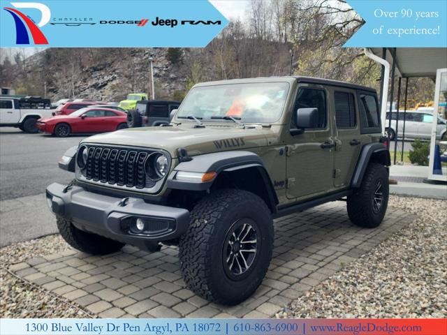 2025 Jeep Wrangler WRANGLER 4-DOOR WILLYS 2025 Jeep Wrangler WRANGLER 4-DOOR WILLYS