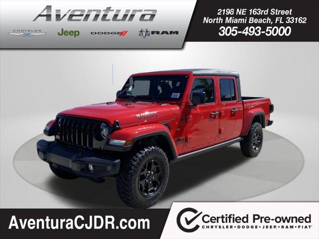 2022 Jeep Gladiator Willys 4x4 2022 Jeep Gladiator Willys 4x4
